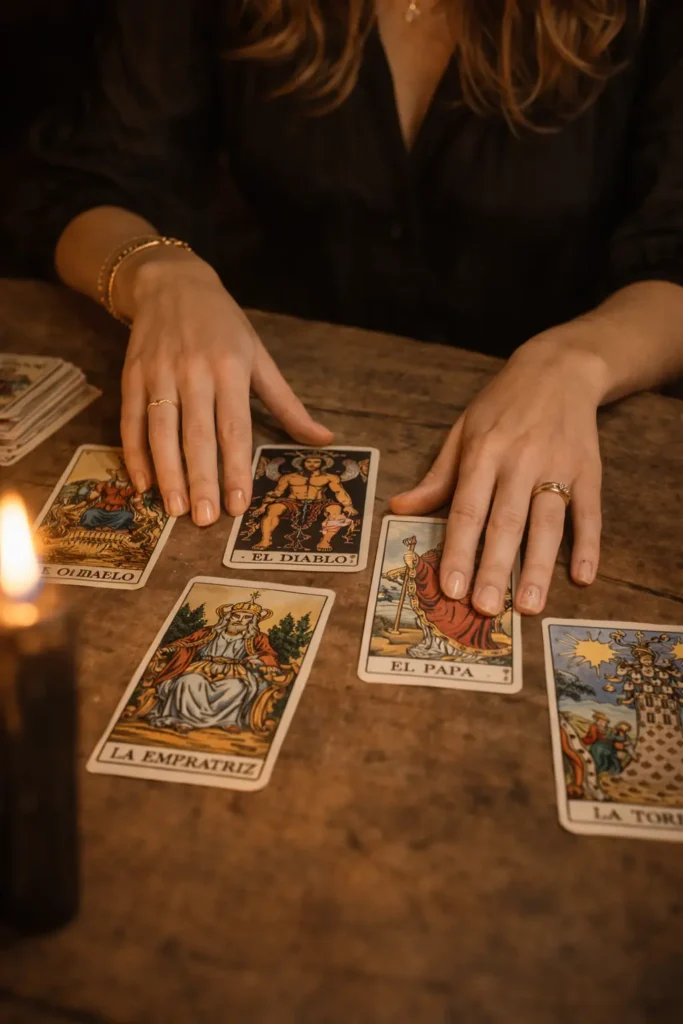 tirada de cartas tarot del amor