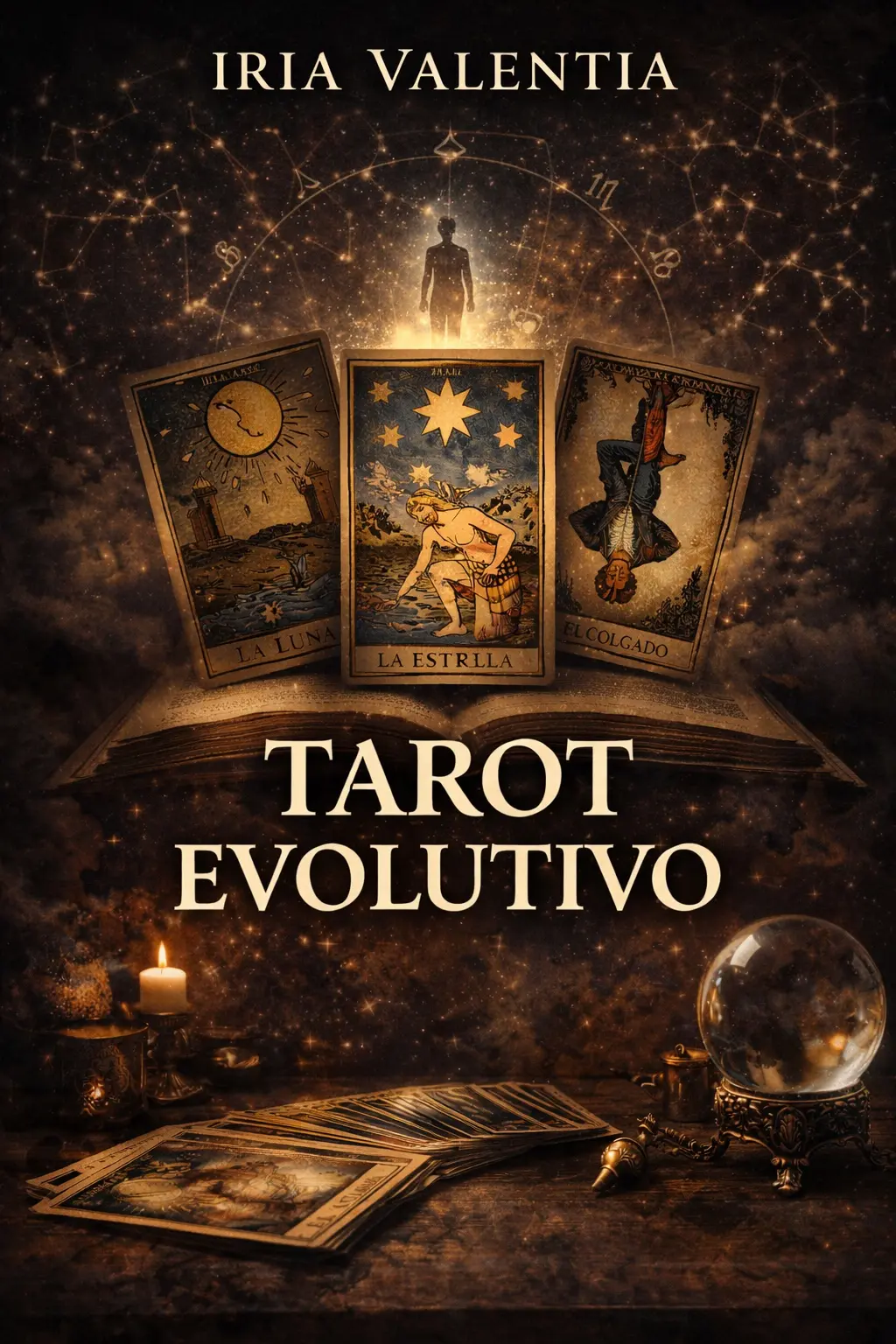 Libro Tarot Evolutivo de Iria Valentia publicado en Amazon
